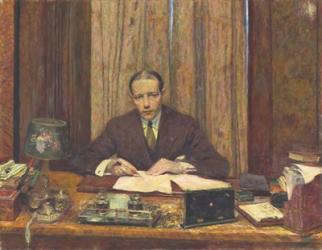 Lucien Rosengart at his Desk 1930 | Obraz na stenu