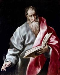 Apostle Saint Matthew, 1602-05 | Obraz na stenu