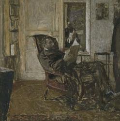 Thadee Natanson, Ker-Xavier Roussel and Vuillard's Reflection in the Mirror, 1907-1908 | Obraz na stenu