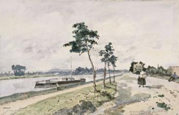 The Seine at Argenteuil,  c. 1867 | Obraz na stenu