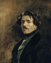 Delacroix, Self-Portrait | Obraz na stenu
