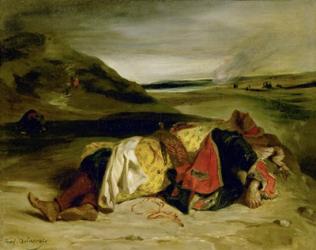 The Death of Hassan, 1825 | Obraz na stenu