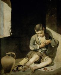 The Young Beggar | Obraz na stenu