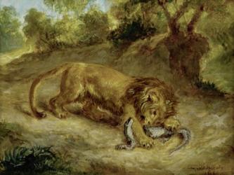 Lion and Cayman, 1855 | Obraz na stenu