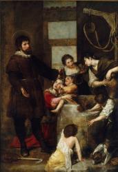 Saint Isidore and the Miracle of the Well | Obraz na stenu