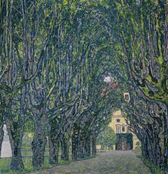 Tree-Lined Road Leading To The Manor House At Kammer, 1912 | Obraz na stenu