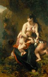 Medea Kills Her Children, 1838 | Obraz na stenu