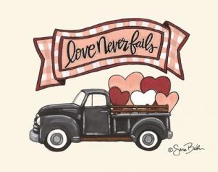 Love Never Fails Truck | Obraz na stenu