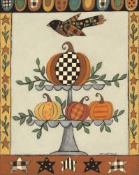 Two Tiered Patterned Pumpkins | Obraz na stenu