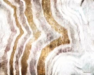 Gold Stone Layers Abstract | Obraz na stenu