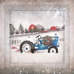 Christmas Tractor | Obraz na stenu