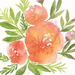 Peachy Floral I | Obraz na stenu