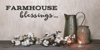Farmhouse Blessings | Obraz na stenu