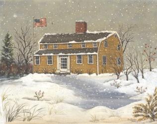 Burnham Tavern in Winter | Obraz na stenu