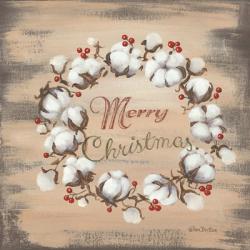Cotton Wreath Holiday | Obraz na stenu