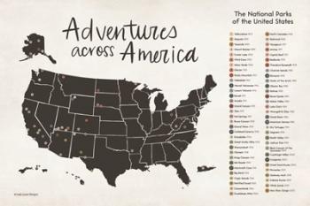 Adventures Across America | Obraz na stenu