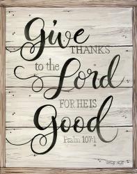Give Thanks to the Lord | Obraz na stenu
