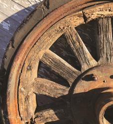 Old Wheel I | Obraz na stenu