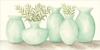 Mint Vases | Obraz na stenu