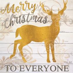 Merry Christmas Deer | Obraz na stenu