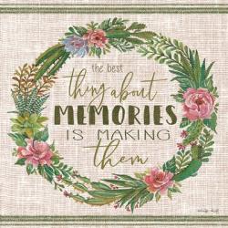 Making Memories Succulent Wreath | Obraz na stenu