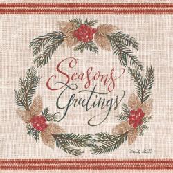 Season's Greetings Wreath | Obraz na stenu