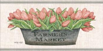 Farmer's Market Blush Tulips | Obraz na stenu