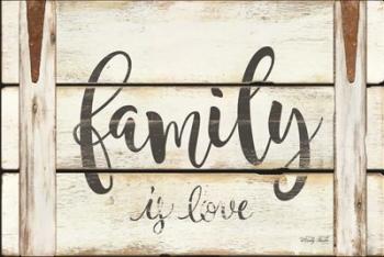 Family is Love | Obraz na stenu