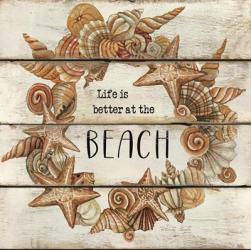 Life is Better at the Beach | Obraz na stenu