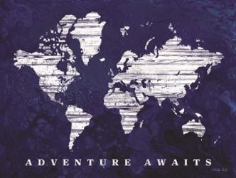 Adventure Awaits Map | Obraz na stenu