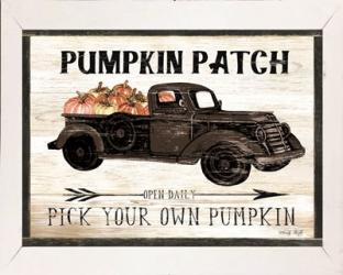 Pumpkin Patch Black Truck | Obraz na stenu