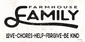 Farmhouse Family | Obraz na stenu
