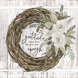 Gratitude Wreath | Obraz na stenu