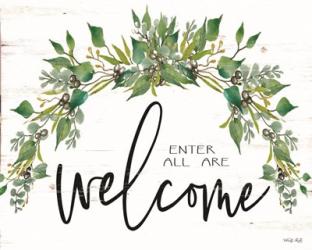 Enter All Are Welcome | Obraz na stenu