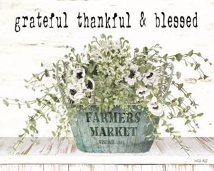 Grateful Thankful & Blessed | Obraz na stenu