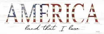 America Land That I Love | Obraz na stenu