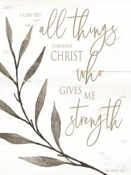 I Can Do All Things Through Christ | Obraz na stenu