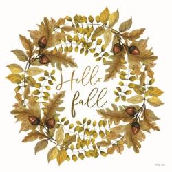 Hello Fall Wreath | Obraz na stenu