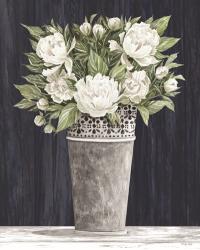 Punched Tin White Floral | Obraz na stenu