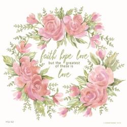 Faith Hope Love | Obraz na stenu