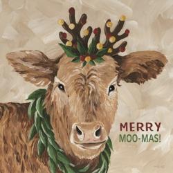 Merry Moo-mas | Obraz na stenu