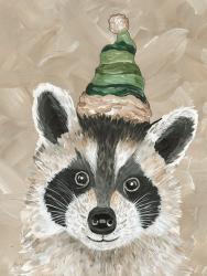 Christmas Raccoon | Obraz na stenu