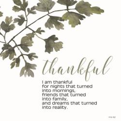 Thankful | Obraz na stenu