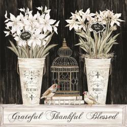 Grateful Thankful Blessed Still Life | Obraz na stenu