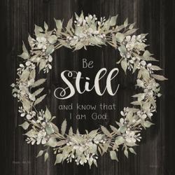 Be Still and Know Wreath | Obraz na stenu