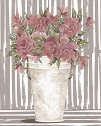 Pink Posies II | Obraz na stenu