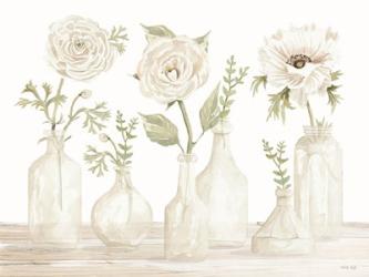 Bottles and Flowers II | Obraz na stenu