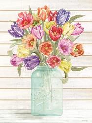 Farmhouse Tulips | Obraz na stenu