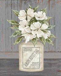 Floral Mason Fruit Jar | Obraz na stenu