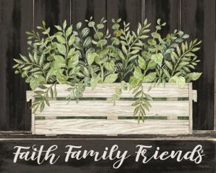 Faith, Family, Friends | Obraz na stenu